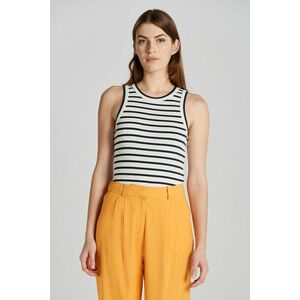 PÓLÓ GANT STRIPED TANK TOP EGGSHELL kép