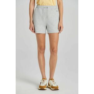 TRÉNINGRUHA RÖVIDNADRÁG GANT REL SHIELD SHORTS LIGHT GREY MELANGE kép