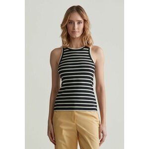 PÓLÓ GANT STRIPED TANK TOP BLACK kép