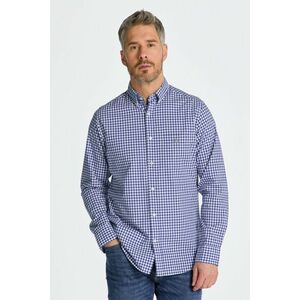 ING GANT REG POPLIN GINGHAM SHIRT COLLEGE BLUE kép