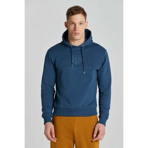 MELEGÍTŐ FELSŐ GANT REG TONAL SHIELD HOODIE DUSTY BLUE SEA kép