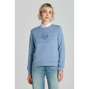 MELEGÍTŐ FELSŐ GANT REG TONAL SHIELD C-NECK SWEAT BLUE WATER kép