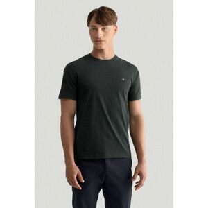 PÓLÓ GANT REG SHIELD SS T-SHIRT BLACK kép