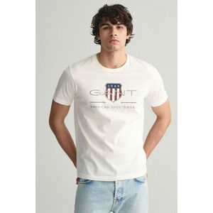 PÓLÓ GANT REG ARCHIVE SHIELD SS T-SHIRT WHITE kép