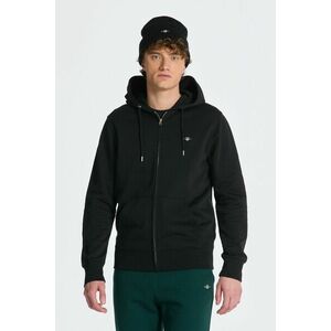 MELEGÍTŐ FELSŐ GANT REG SHIELD FULL ZIP HOODIE BLACK kép