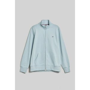 MELEGÍTŐ FELSŐ GANT REG SHIELD FULL ZIP SWEAT STORMY SEA kép