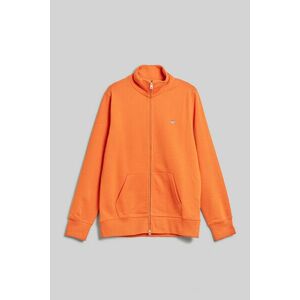 MELEGÍTŐ FELSŐ GANT REG SHIELD FULL ZIP SWEAT PUMPKIN ORANGE kép