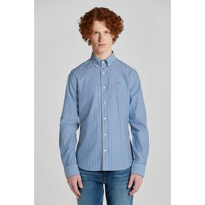 ING GANT SLIM POPLIN STRIPE SHIRT COLLEGE BLUE kép