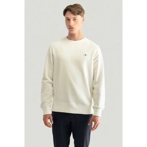 MELEGÍTŐ FELSŐ GANT REG SHIELD C-NECK SWEAT EGGSHELL kép