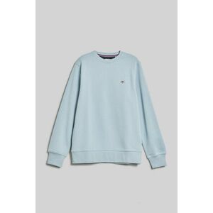 MELEGÍTŐ FELSŐ GANT REG SHIELD C-NECK SWEAT STORMY SEA kép