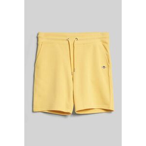 TRÉNINGRUHA RÖVIDNADRÁG GANT REG SHIELD SWEAT SHORTS DUSTY YELLOW kép