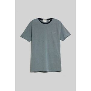 PÓLÓ GANT 4-COL OXFORD SLIM SS T-SHIRT DUSTY BLUE SEA kép