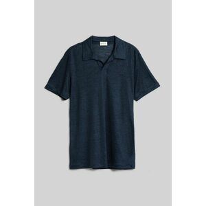 PÓLÓ GANT LINEN SS POLO EVENING BLUE kép