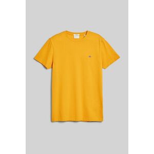 PÓLÓ GANT SLIM PIQUE SS T-SHIRT MEDAL YELLOW kép