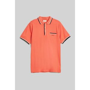 PÓLÓ GANT 2-COL TIPPING SS PIQUE POLO SUNSET PINK kép