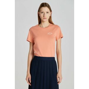 PÓLÓ GANT REG ARCH SS T-SHIRT PEACHY PINK kép