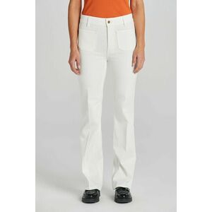 FARMER GANT SLIM FLARE WHITE JEANS EGGSHELL kép