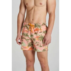 FÜRDŐRUHA GANT HAWAII PRINT SWIM SHORTS PEACHY PINK kép