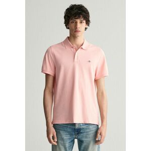 PÓLÓ GANT REG SHIELD SS PIQUE POLO BUBBELGUM PINK kép