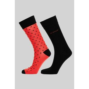 ZOKNI GANT DOT AND SOLID SOCKS 2-PACK SUNSET PINK kép