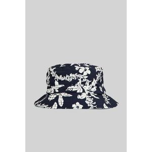 KALAP GANT PALM LEI PRINTED BUCKET HAT EVENING BLUE kép