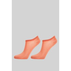 ZOKNI GANT LYOCELL RIB LOW CUT SOCKS 2-PACK PEACHY PINK kép