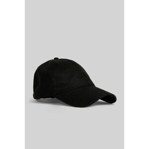 SAPKA GANT LINEN CAP BLACK kép