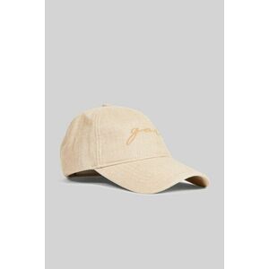 SAPKA GANT LINEN CAP DRY SAND kép