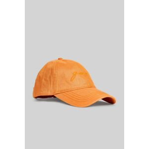 SAPKA GANT LINEN CAP PUMPKIN ORANGE kép