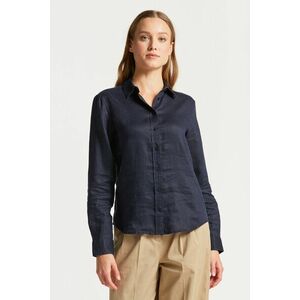 ING GANT REG LINEN CHAMBRAY SHIRT EVENING BLUE kép