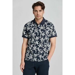 PÓLÓ GANT PALM LEI PRINT SS POLO EVENING BLUE kép