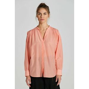 BLÚZ GANT REL COT SILK BLOUSE PEACHY PINK kép