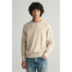 MELEGÍTŐ FELSŐ GANT SUNFADED C-NECK SWEAT SILKY BEIGE kép