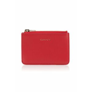 TOK GANT LEATHER ZIP POUCH BRIGHT RED kép