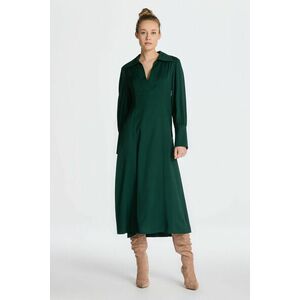 RUHA GANT SLIM HIGH CUFF DRESS TARTAN GREEN kép