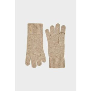 KESZTYŰ GANT LIGHT KNIT GLOVES DARK KHAKI kép