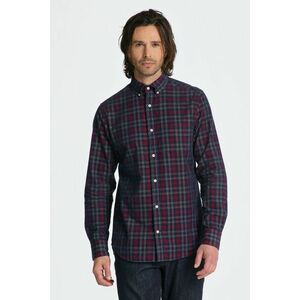 ING GANT REG CORD CHECK SHIRT MARINE kép