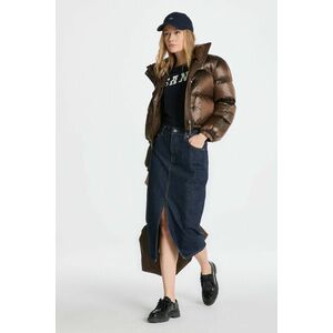 SZOKNYA GANT SLIM DENIM PENCIL SKIRT DARK BLUE kép