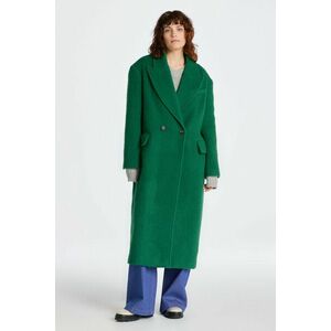 KABÁT GANT WOOL BLEND OVERCOAT FOREST GREEN kép