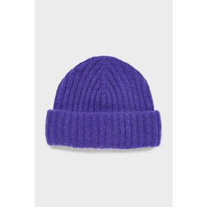 SAPKA GANT RIBBED BEANIE PANSY PURPLE kép