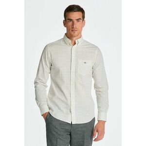 ING GANT REG MICRO PRINT SHIRT EGGSHELL kép