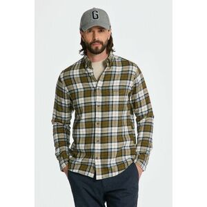 ING GANT REG FLANNEL CHECK SHIRT DARK CACTUS kép