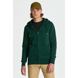 MELEGÍTŐ FELSŐ GANT EMBOSSED FULL ZIP HOODIE TARTAN GREEN kép