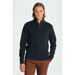 MELEGÍTŐ FELSŐ GANT SACKER RIB HALF ZIP EVENING BLUE kép