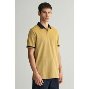 PÓLÓ GANT 4-COL OXFORD SS PIQUE MEDAL YELLOW kép