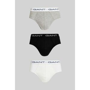 ALSÓNEMŰ GANT BRIEF 3-PACK GREY MELANGE kép