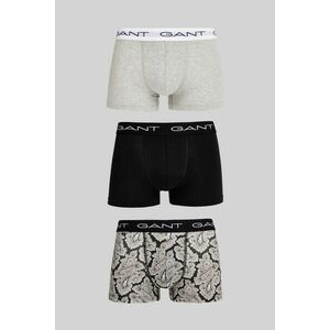 ALSÓNEMŰ GANT PAISLEY PRINT TRUNK 3-PACK BLACK kép