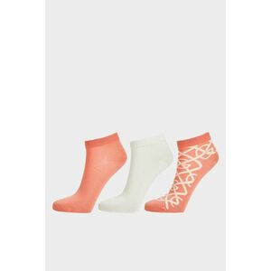 ZOKNI GANT G PATTERN ANKLE SOCKS 3-PACK PEACHY PINK kép