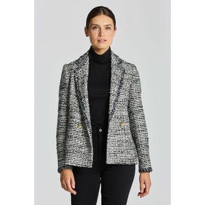 ZAKÓ GANT D1. TWEED BLAZER JACKET CREAM kép