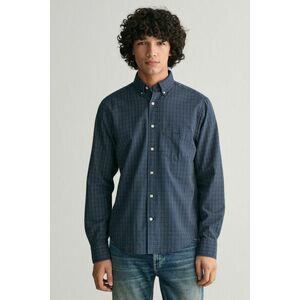 ING GANT REG TATTERSALL ARCHIVE OXF SHIRT MARINE kép